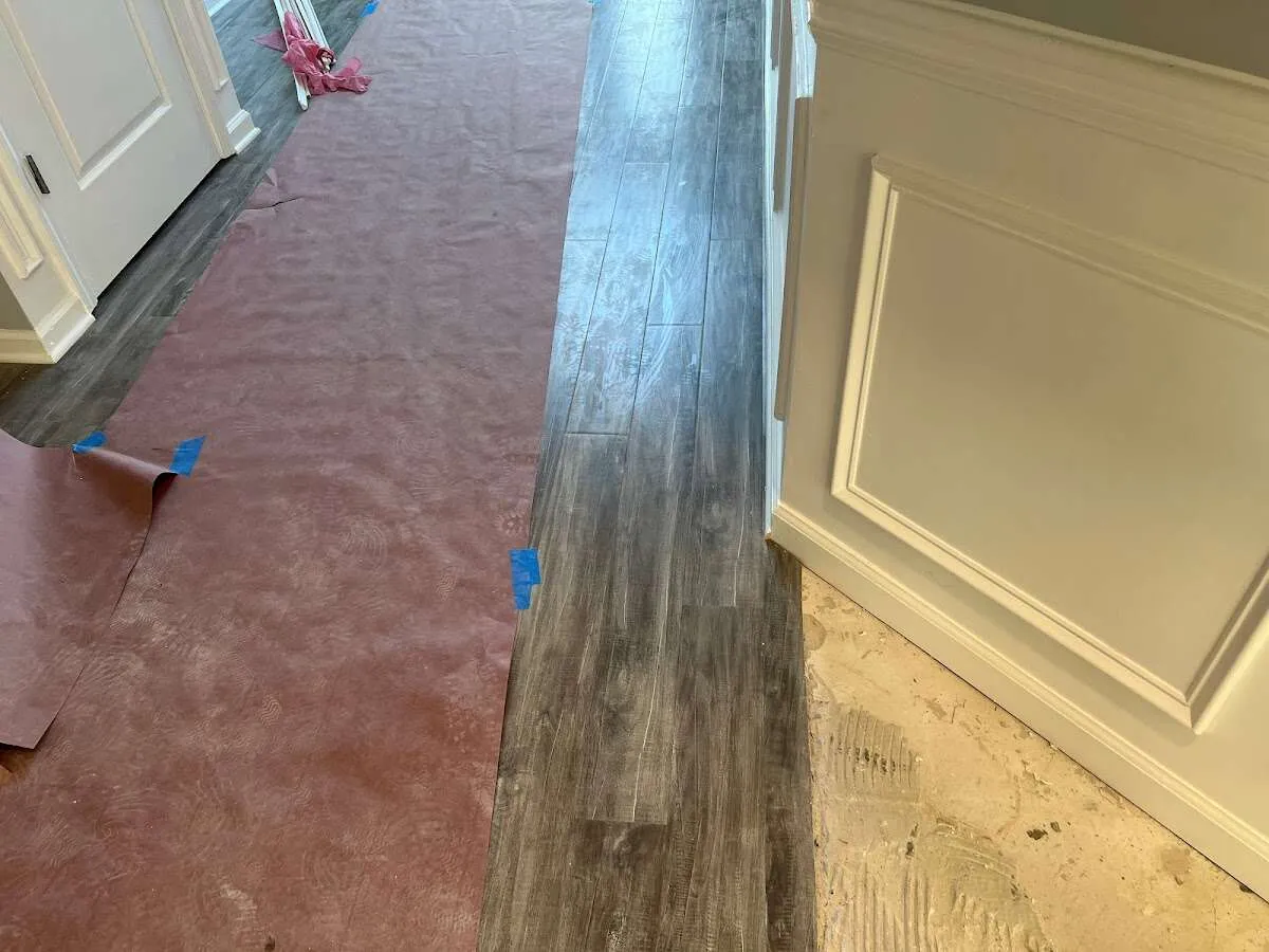 Completed marble shower restoration in Seaside